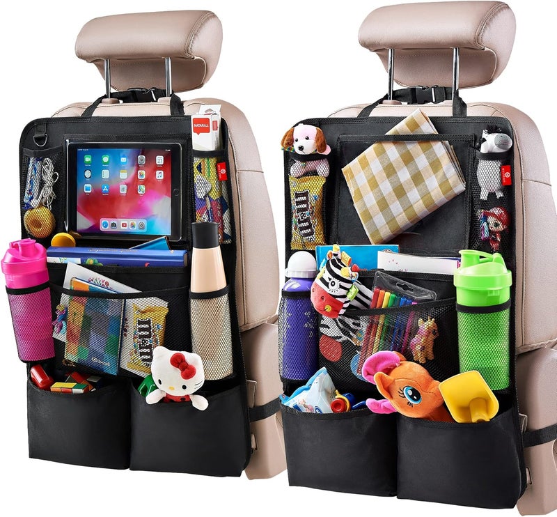 Helteko Backseat Car Organizer with Tablet Holder - Image 1