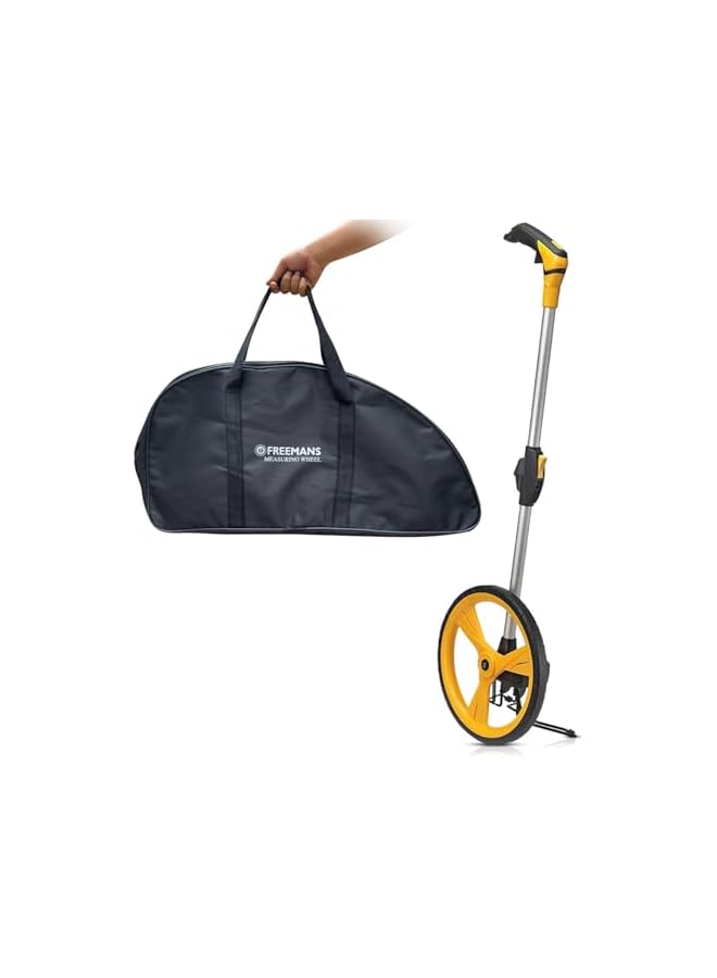 FREEMANS 10km Foldable Measuring Wheel/Rodometer with High Traction PU Tire and Soft Grip Handle - Image 2