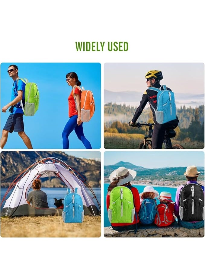 BlueFire Ultralight Foldable Backpack 20-35L, Waterproof & Tear-Resistant Hiking Backpack for Men & Women, Compact Daypack for Travel, Camping, & Outdoor Activities | Large Capacity Packable Rucksack - Image 5
