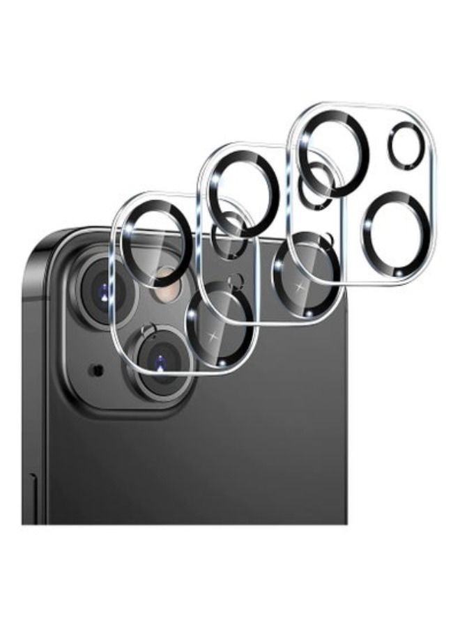 ACLIX [3 Pack] Tempered Glass Camera Lens Protector Compatible for iPhone 14 6.1 inch ＆ iPhone 14 Plus 6.7 inch 2022, Case Friendly/High Definition [Not Affect Night Shot] - Image 1