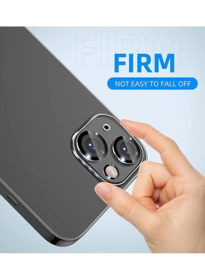 ACLIX [3 Pack] Tempered Glass Camera Lens Protector Compatible for iPhone 14 6.1 inch ＆ iPhone 14 Plus 6.7 inch 2022, Case Friendly/High Definition [Not Affect Night Shot] - Image 4