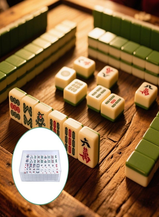 CIYOJA Mahjong Tile Case Only - American Mahjong Tile Storage Box with Pull-Out Drawer, Fits 1.2" x 0.9" x 0.5" Tiles, Durable Mahjong Carrying Case Organizer - Image 4