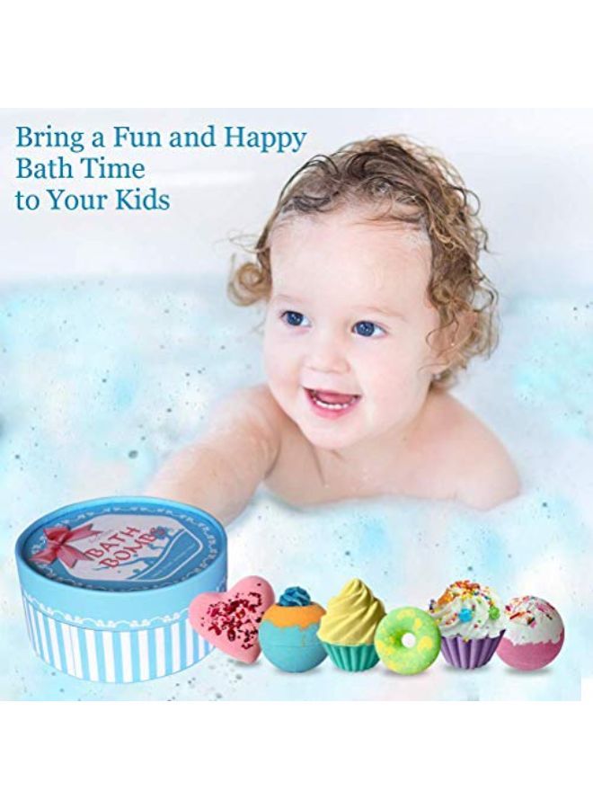 Aofmee Bath Bombs Gift Set, Handmade Bubble And Floating Fizzies Spa Kit, Shea And Cocoa Dry Skin Moisturize, Birthday Valentines Mothers Day Anniversary Christmas Gifts For Women, Mom, Her, Kids - Image 4