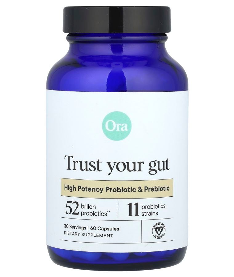 Trust Your Gut High Potency Probiotic & Prebiotic 60 Capsules