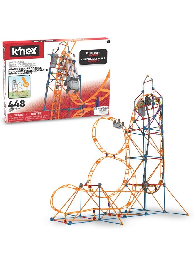 K'NEX - Amazin' 8 Coaster ‚ STEM Building Set, Kid Construction, Creative Play Toy‚ Ages 9+ - Image 1