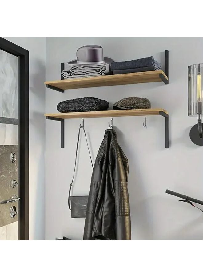 60 Pack Modern Heavy Duty Metal Wall Hooks With 30 Hangers 30 Screws Home Organization - Image 5