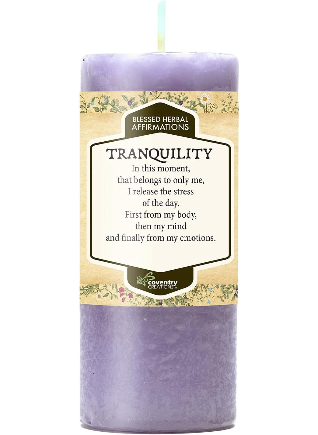 Coventry Creations Affirmation - Tranquility Candle 