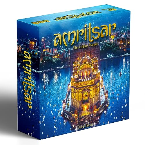 Ludonova AmritsarThe Golden Temple Board Game Reconstruct The Sacred Marvel of India Strategy Game for Kids and Adults Ages 14 14 Players 60120 Min Playtime Made by Ludonova - Image 1