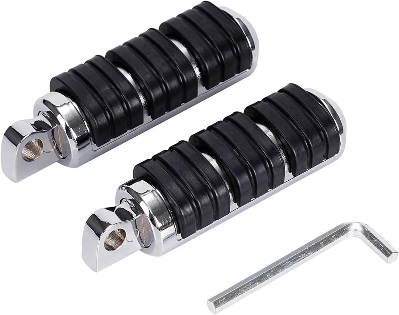 CELOMT 10mm Motorcycle Footpegs for Harley Davidson - Image 1