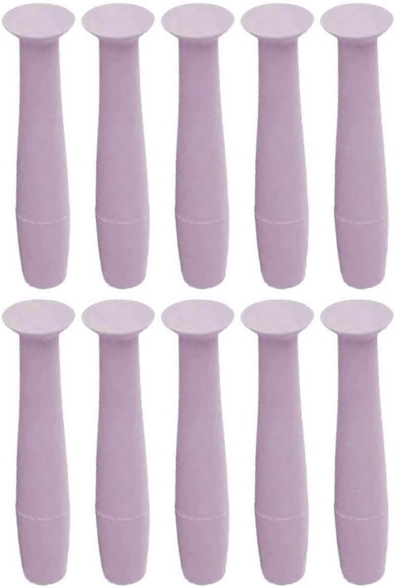 DMV Global standard quality Ultra Hard Contact Lens Remover (Lavender, 10 Pack) Easy clean surface - Image 4