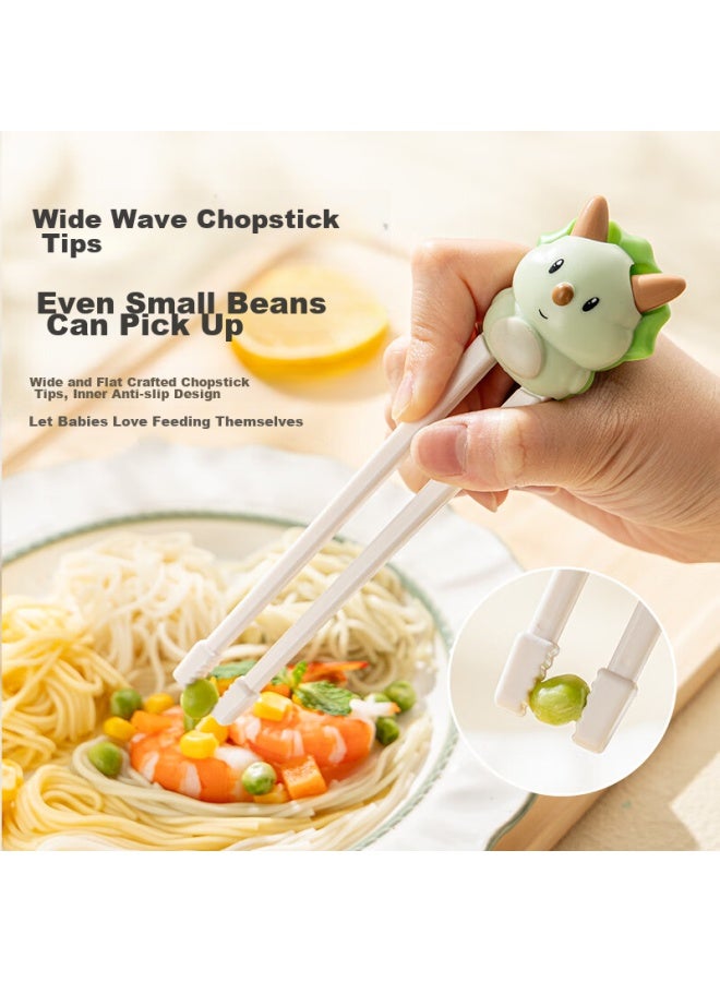 GRASEY Guangyi Children's Chopsticks, Training Chopsticks, Learning Chopsticks, Second Stage Baby Home Use Children's Tableware, Beige Gy7349 - Image 4