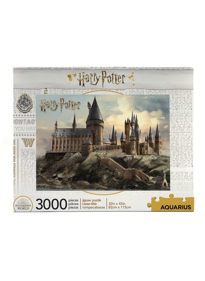 Aquarius Harry Potter Puzzle Hogwarts Castle (3000 Piece Jigsaw Puzzle) - Officially Licensed Harry Potter Merchandise & Collectibles - Glare Free - Precision Fit - 32X45In  - Image 1