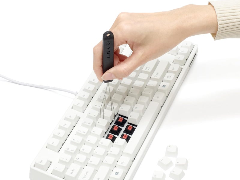 FILCO Keyboard Key Top Puller Keycap Remover KeyPuller Professional Keyboard Maintenance Tool Black - Image 5