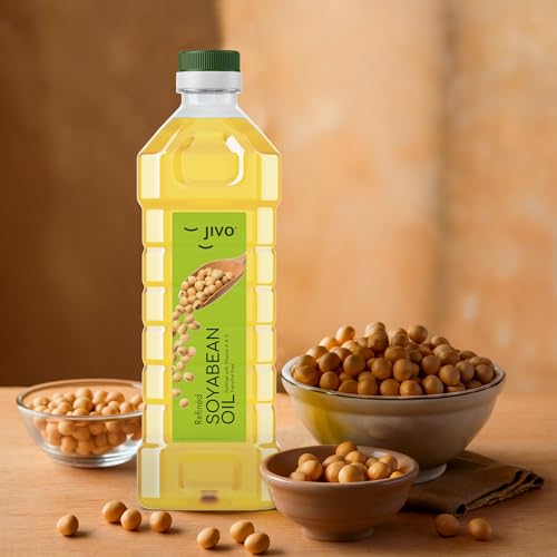 Jivo Cooking Edible Soyabean Oil 1 Litre | High in Omega-6 PUFA | Contains Tocopherols Natural Antioxidant | Suitable for Daily Cooking | - Image 4