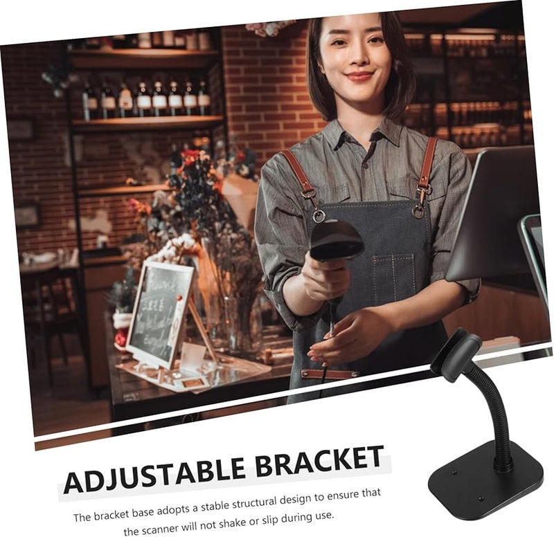 Multifunctional Scanner Stand Holder Bracket Lightweight Non Slip Base For Desk Use - Image 4