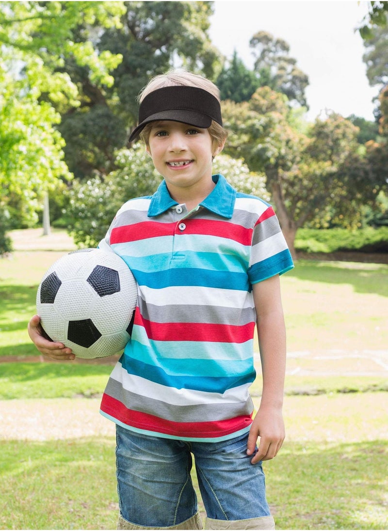 Generic 4 Pieces Kids Sports Sun Visor Hats Empty Top Baseball Cap Running Tennis Hats - Image 3