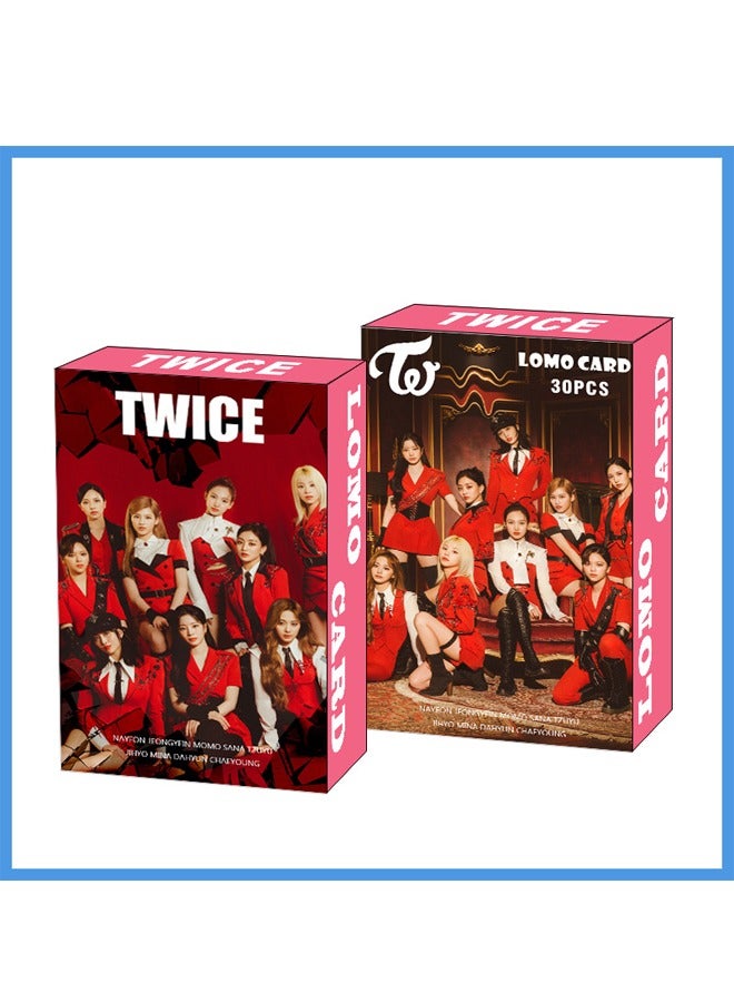 NIBEMINENT 30 Pcs TWICE Album Photo Cards - Image 2