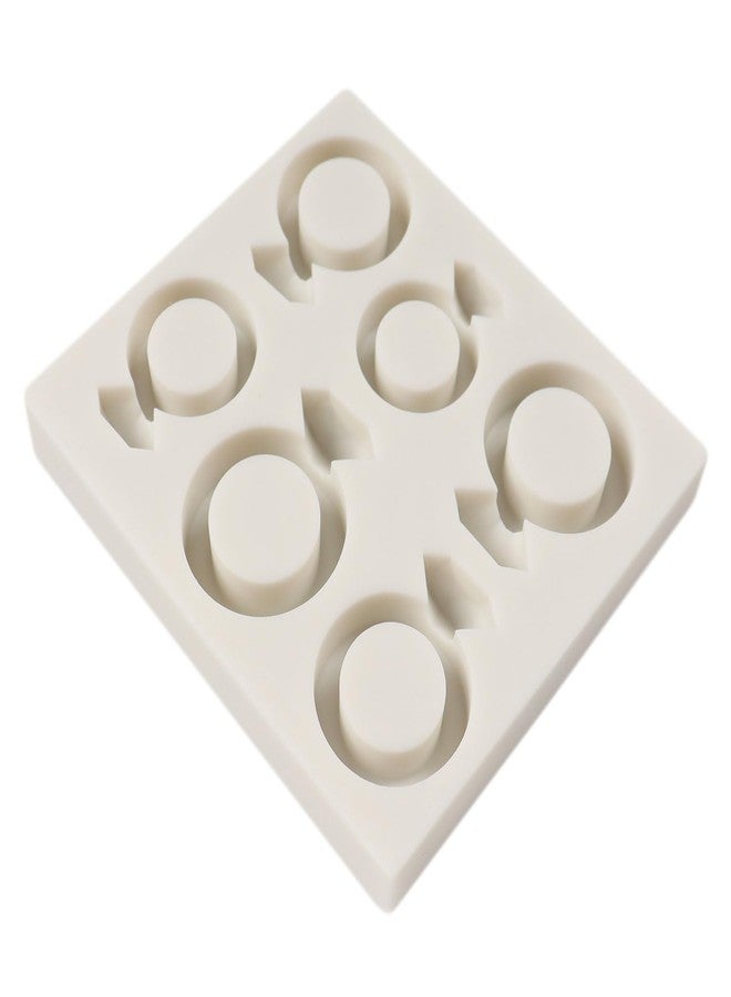 QDMOLDS قوالب سيليكون على شكل خاتم ألماس من QDMOLDS، قالب فوندان للزفاف والخطوبة، قالب حلوى شوكولاتة لتزيين كعكة الزفاف، قالب تزيين الكب كيك، قالب سكر، قالب عجينة السكر، قالب طين بوليمر - Image 3