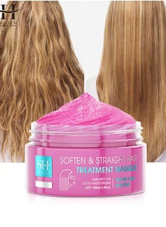 Sevich 100ml Soften and Straight Hair Treatment Mask Repair and Restore Dry Damaged Hair Follicles Deeply Moisturizing Hydrating Hair Treatment Mask Smoother Softer Stronger and Straightener Hair Mask  - Image 2