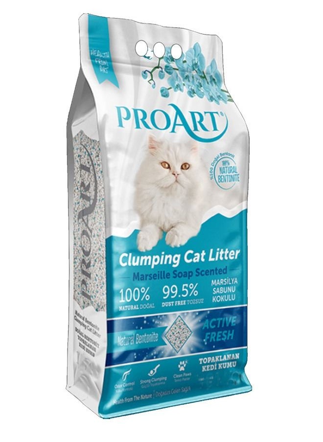 PROART Marseille Soap Scented Clumping Cat Litter 