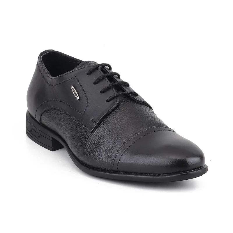 Red Chief Comfortable Genuine Leather Derby Formal Shoe For Men | Rc4030 Black