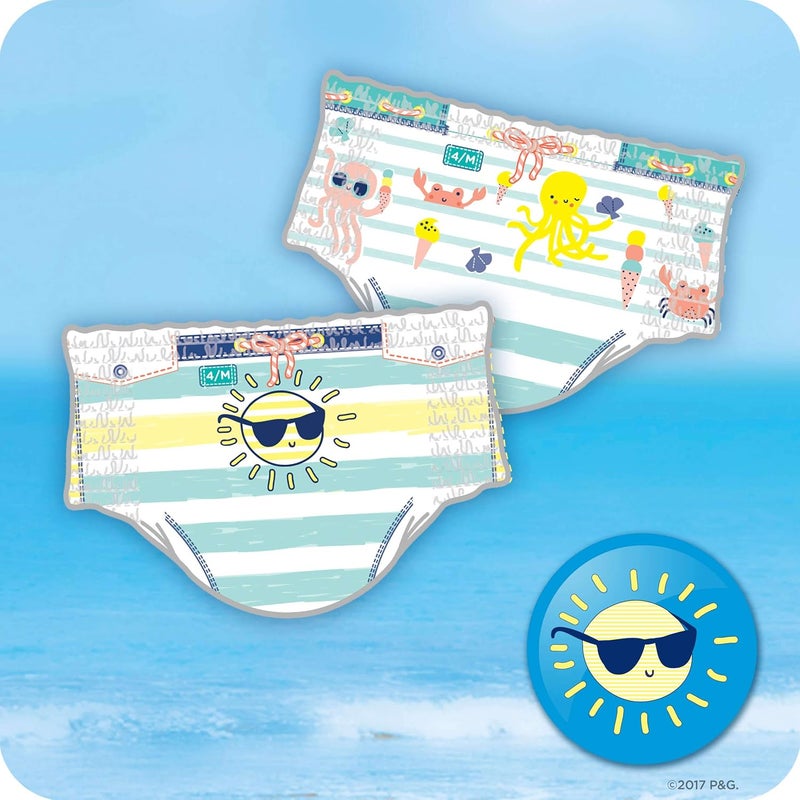 Pampers Splashers Disposable Swim Diapers Size 3-4 - Image 2