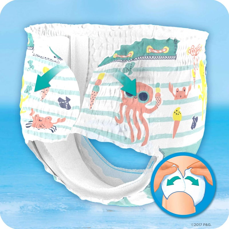 Pampers Splashers Disposable Swim Diapers Size 3-4 - Image 5