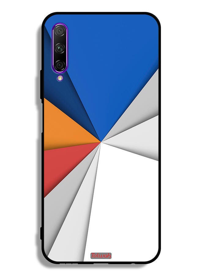 Tolwak Huawei Y9s Protective Case Cover Material Matches Abstract Art - Image 2