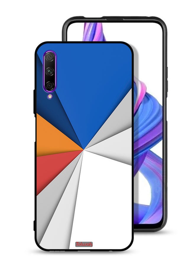 Tolwak Huawei Y9s Protective Case Cover Material Matches Abstract Art - Image 1