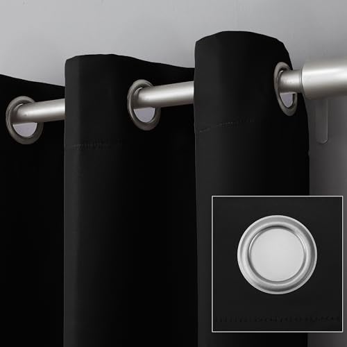 Sun Zero ستارة صن زيرو سوهو 2-pack معتمة وموفرة للطاقة، 54" x 96"، أسود - Image 2