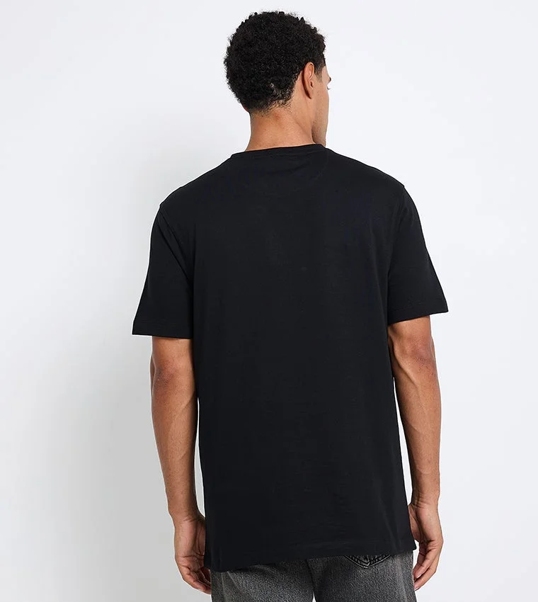 Ben Sherman  Ben Sherman Men's Crew Neck Short Sleeve Printed T-Shirt for Men | Best Price UAE