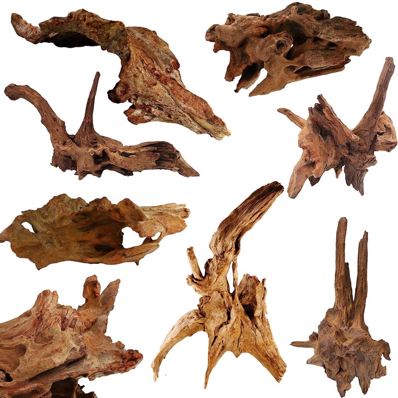 Azil Natural Driftwood 10'' - 15'' Perfect Aquarium Decoration! Ideal for Fish Tanks, Freshwater Aquariums, terrariums, aquascaping, hardscaping,Aquatic Plants. - Image 5