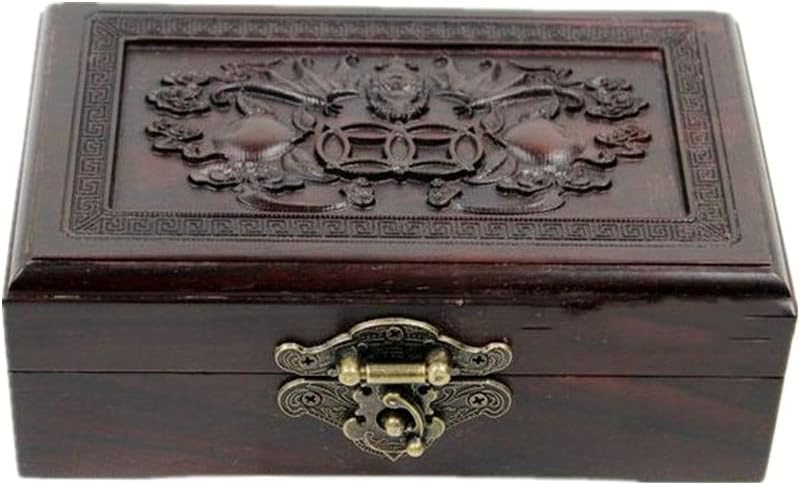 Dophee dophee Vintage Box Latch Hasp Pad Chest Lock Plate for Furniture Wooden Box Jewelry Case Cabinet with Mounting Screws  38x29mm15x114 - Image 3