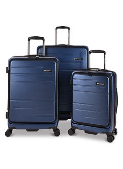 Discovery Adventures Crossroad 3-piece luggage set from Discovery, made of aluminum and polycarbonate, with wheels and multiple sizes  - Image 1