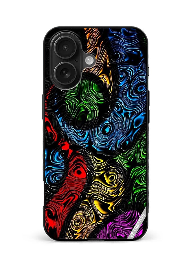 VR CREATIVE Protective Case Cover For Apple iPhone 16  Design Multicolour