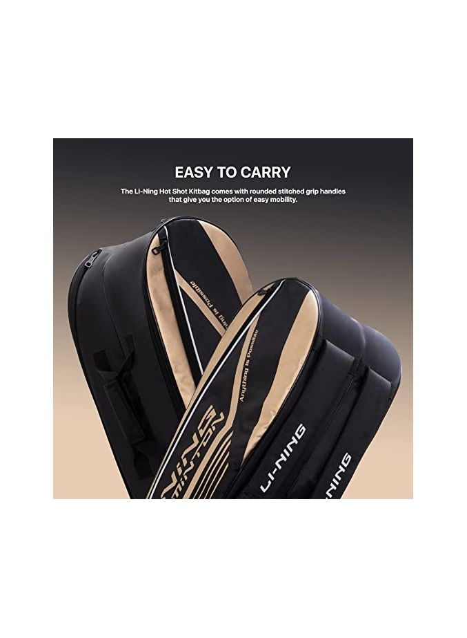 Li-Ning Double Zipper Polyester Badminton Kit Bag - Image 3