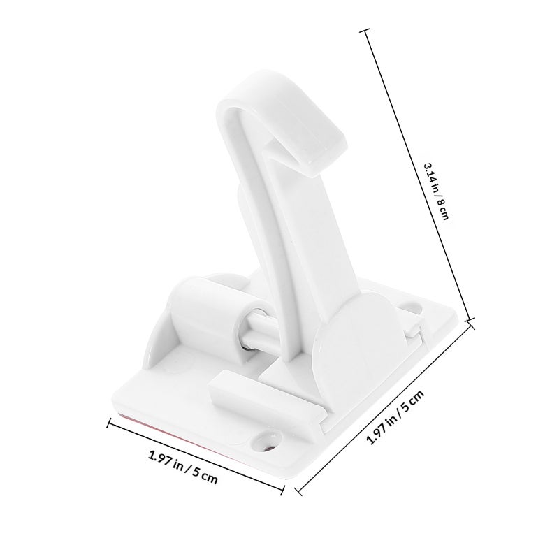 12pcs Invisible Baby for Cabinets and Drawers Child Proofing Latches Baby Proofing Latches for Toddlers No Drilling Required Easy Installation - Image 2