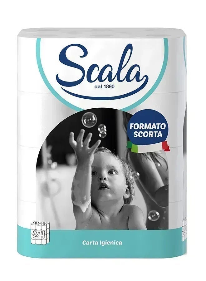 Scala ورق تواليت، 2 طبقة، 150 ورقة، إيطاليا