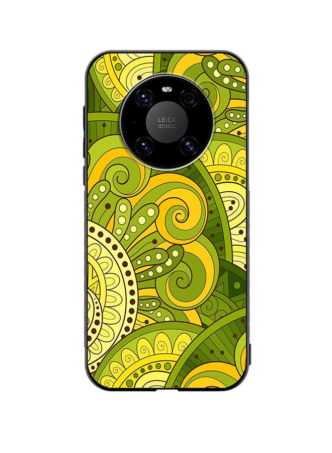 VR CREATIVE Protective Case Cover For Huawei Mate 40 Flower Design Multicolour - Image 1