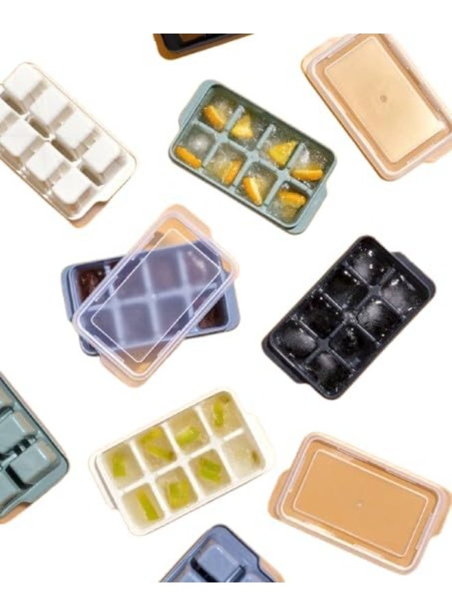 Ice Cube Tray – 2 Pieces, High-Quality Food-Safe Material for Easy Freezing & Storage, Practical Non-Stick Design R - Image 4