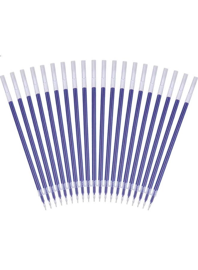 M.G Chenguang (M&G) Stationery Blue 0.5Mm Pull-Cap Full Needle Tube Gel Pen Refills, Signature Pen Refills, Classic Water Pen Refills, Suitable For Students/Office Use, 20-Pack Agr640K0 - Image 1