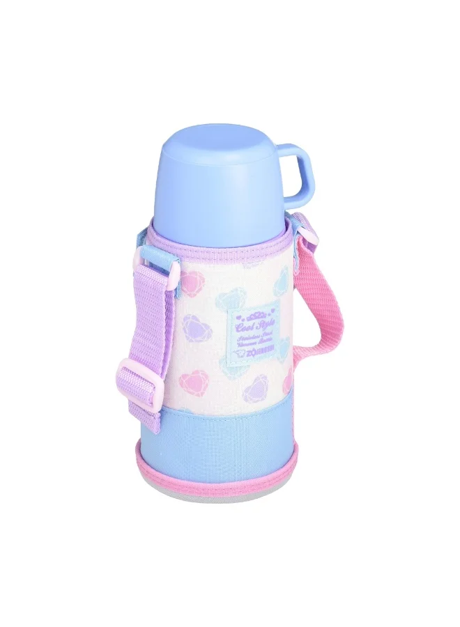 Zojirushi Zojirushi Stainless Steel  Kids Vacuum Bottle, 0.6L, Heart Blue