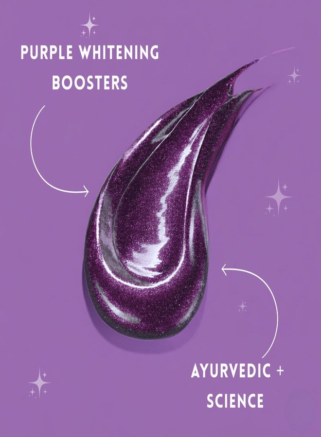 Ayumcure Active Purple Glow Toothpaste 100G | Helps Reduce Yellow Appearance & Supports Sensitivity Comfort | Removes Surface Stains & Supports Enamel Care | Fluoride Free, SLS Free, Vegan Oral Care - Image 5
