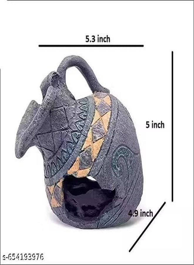 Mistletoe Small Broken Pottery Vase Small Fish Shrimp Hideaway Aquarium Fish Tank Decoration - Image 2