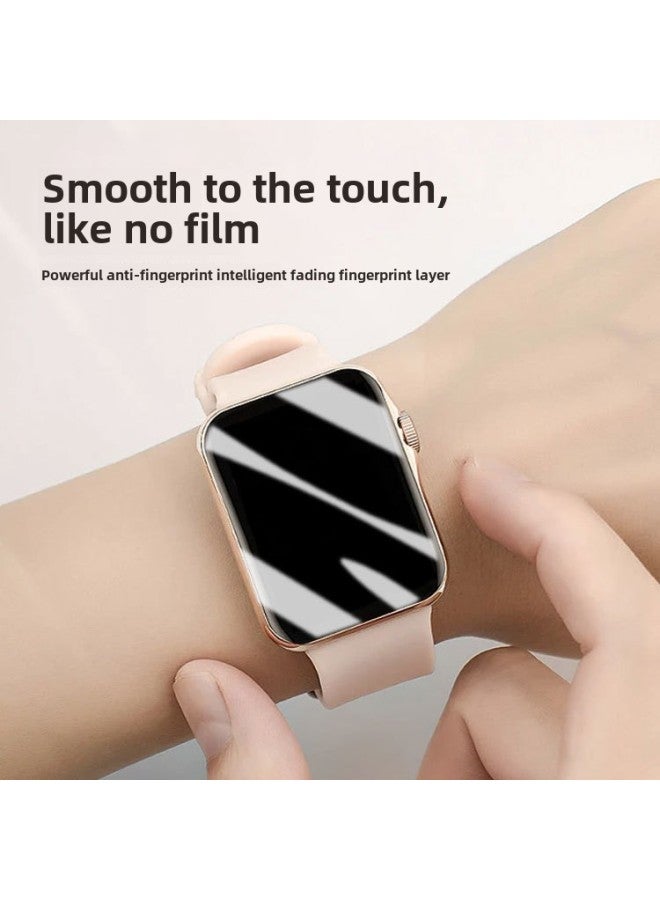 Iwatch6 Generation 7ultra Apple Watch Film S8applewatch5 Watch Hydrated Film Se Protective Film Applicable-Colour:Watch Composite Film [bare Mold]-Size:Apple Watch 42mm (with Scratch Card) [10th Generation] - Image 4