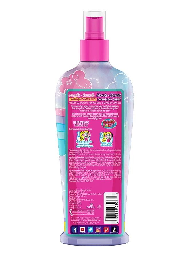 Grisi Kids Manzanilli Detangler Strawberry Fresa, 8.4 Ounce, (EX8011) - Image 5