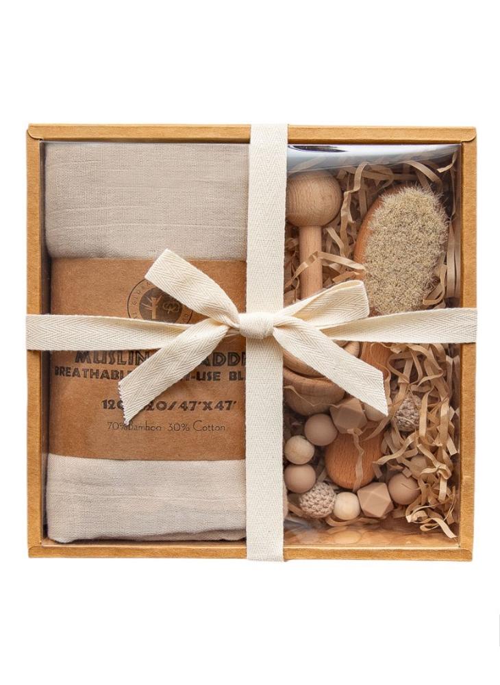 Bambimici Bambimici - Multi -use Box  for Newborn - Beige  - Image 1