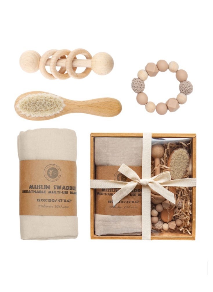 Bambimici Bambimici - Multi -use Box  for Newborn - Beige  - Image 2