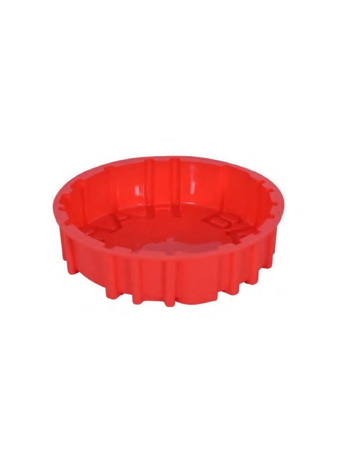 بيسبل بيسبيل قالب كيك سيليكون دائري مع تصميم حروف "Happy Birthday"، قالب خبز غير لاصق – BB3372بيسبيل قالب كيك سيليكون دائري مع تصميم حروف "Happy Birthday"، قالب خبز غير لاصق – BB3372 - Image 4