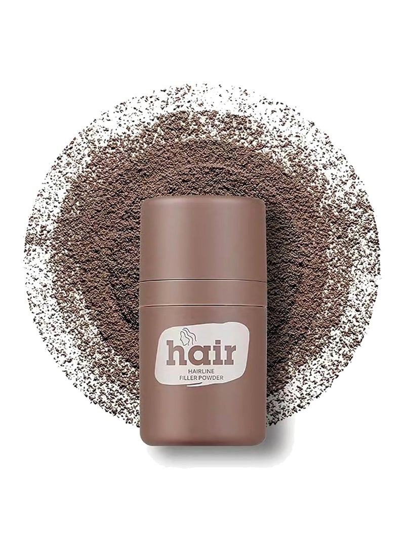 SOLARAE Hairline Powder, Root Touch Up Hair Powder, Waterproof Longlasting Thicken Fill Hair Volume, Sweatproof Natural Colour Looking Modification, Gray Hair Coverage Hair, Quick Cover Up (Dark Brown) - Image 1